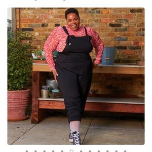Black Overalls/Dungarees- SNAG brand